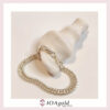 aim-silver bracelet double links b aim-silver bracelet double links b