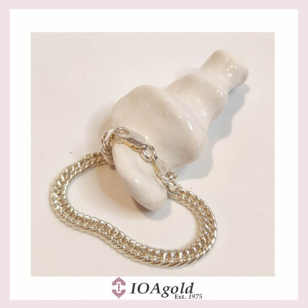 Cuban double links fashion bracelet