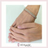 aim-silver bracelet double links c aim-silver bracelet double links c