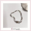 aim-silver bracelet with zirconia stones b aim-silver bracelet with zirconia stones b