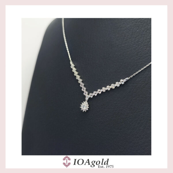 White gold 14k pendant