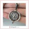 fa- Alexandros Necklace (basileio Fillipou) one side close up fa- Alexandros Necklace (basileio Fillipou) one side close up