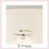 ioa-gold 14k cuff – Pearls and white zirconia stones d ioa-gold 14k cuff – Pearls and white zirconia stones d