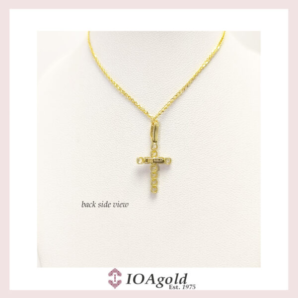 Gold cross 14k – ioa12 .yg14