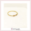 petit ring 3 parts -Brown stones d petit ring 3 parts -Brown stones d