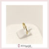 petit ring 3 parts -White stones a