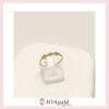 petit ring 3 parts -White stones c