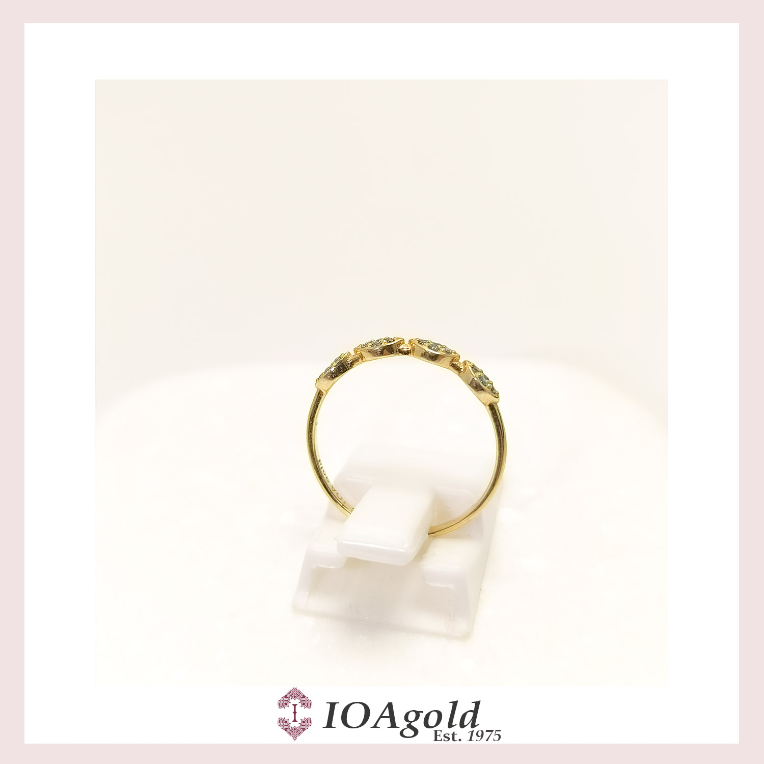 petit ring 4 parts -light Blue d