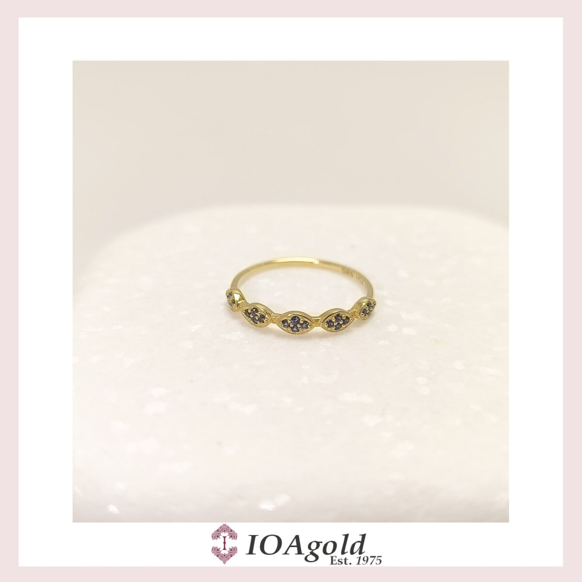 petit ring 5 parts -Dark Blue e petit ring 5 parts -Dark Blue e