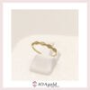 petit ring 5 parts -White stones a petit ring 5 parts -White stones a