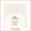 petit ring Green oval + 4 parts white c petit ring Green oval + 4 parts white c