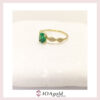 petit ring Green oval + 4 parts white d petit ring Green oval + 4 parts white d