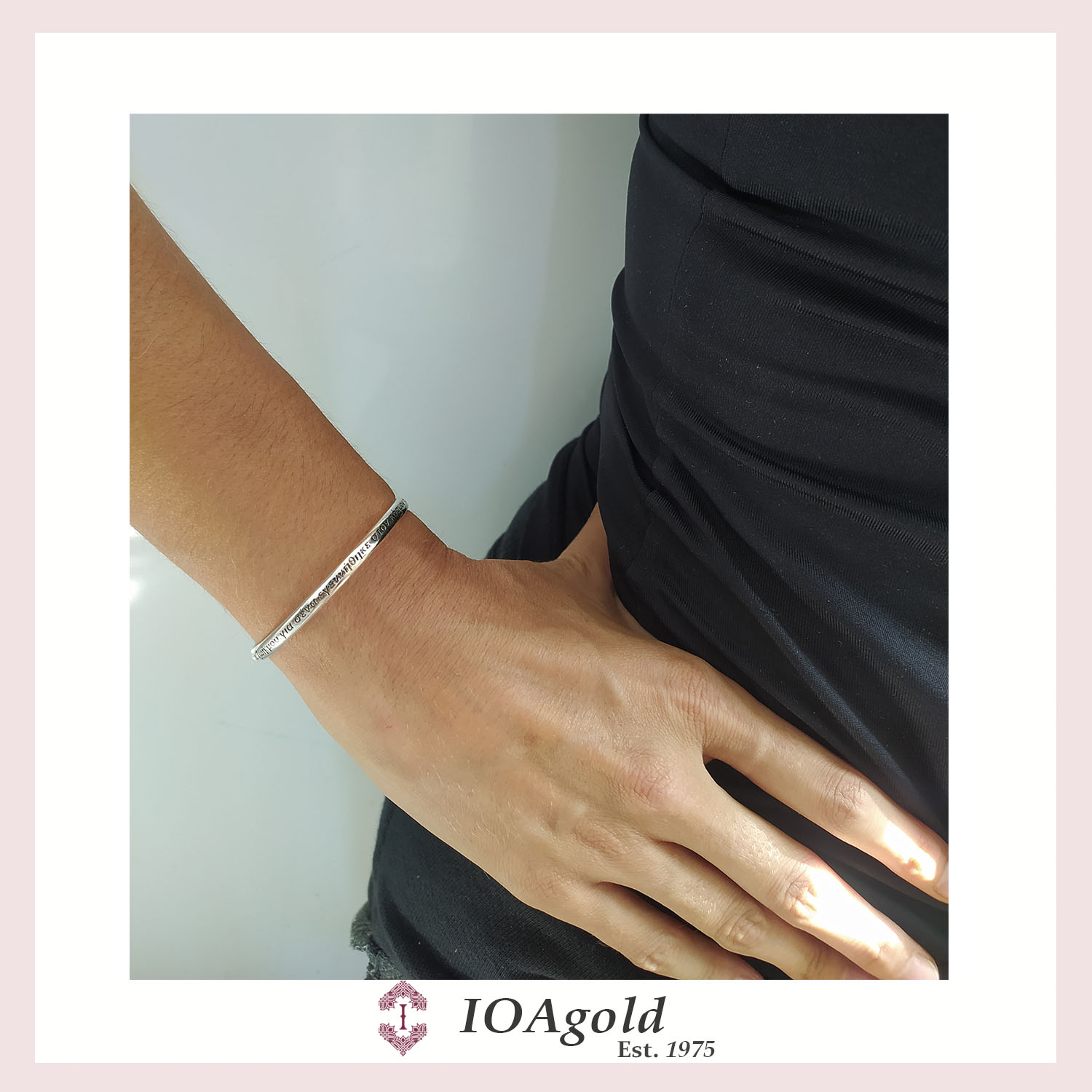 IOA- Erotokritos silver cuff h IOA- Erotokritos silver cuff h