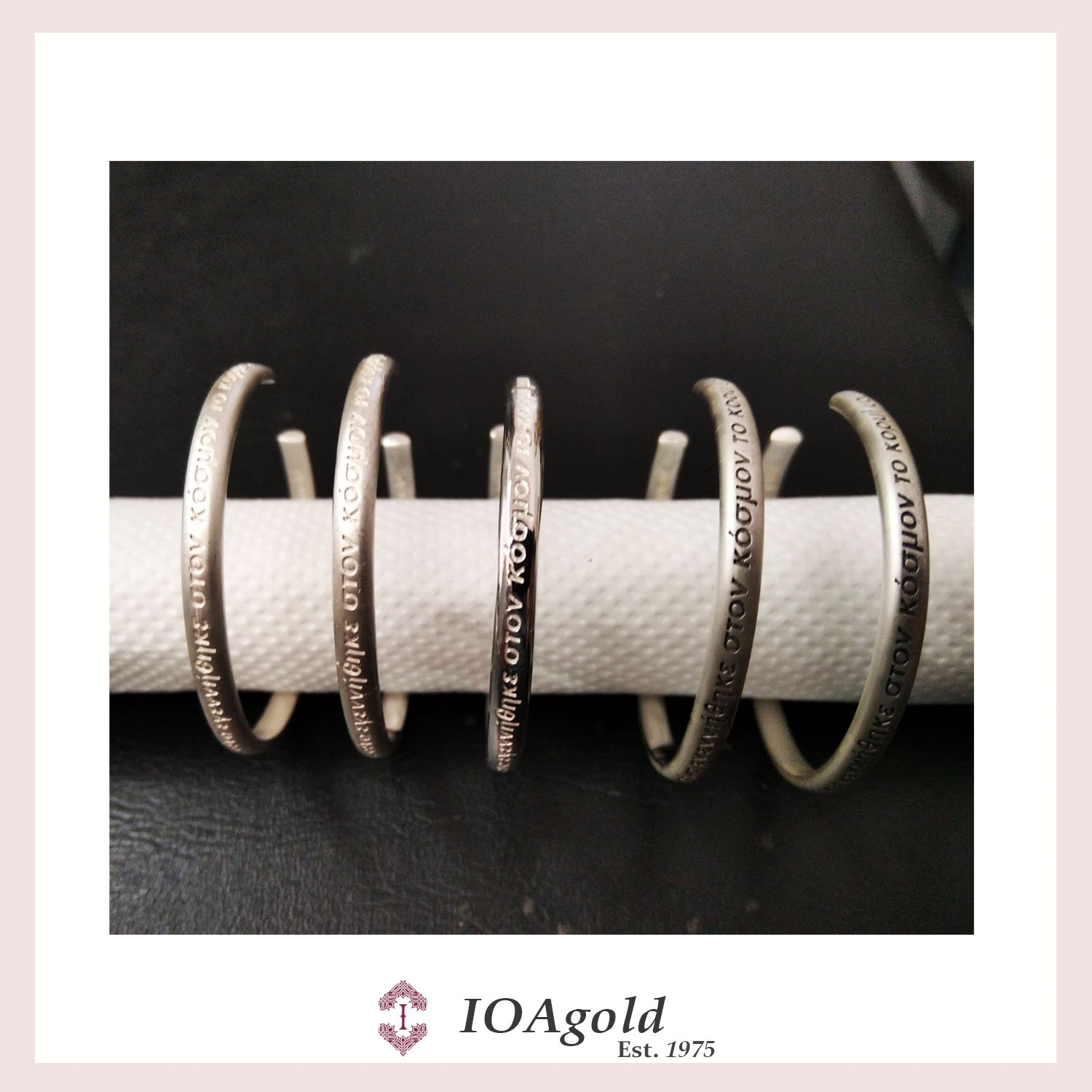 IOA- Erotokritos silver cuff i IOA- Erotokritos silver cuff i
