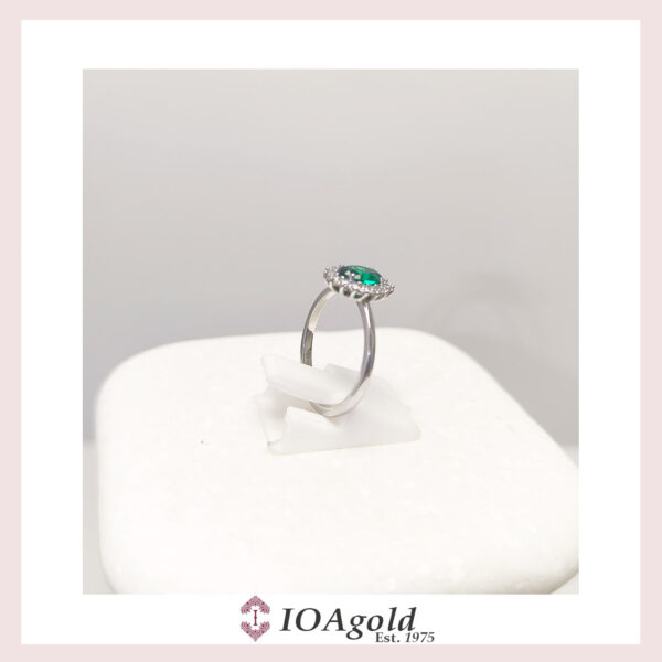 White gold 14k Rosetta ring – M.DA.RI.2