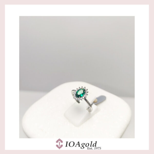 White gold 14k Rosetta ring – M.DA.RI.2