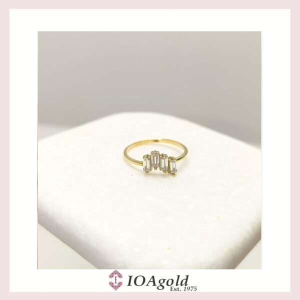 Gold ring 14k – M.R.1.DA-1