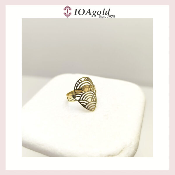 Gold ring 14k – M.R.1.DA-4