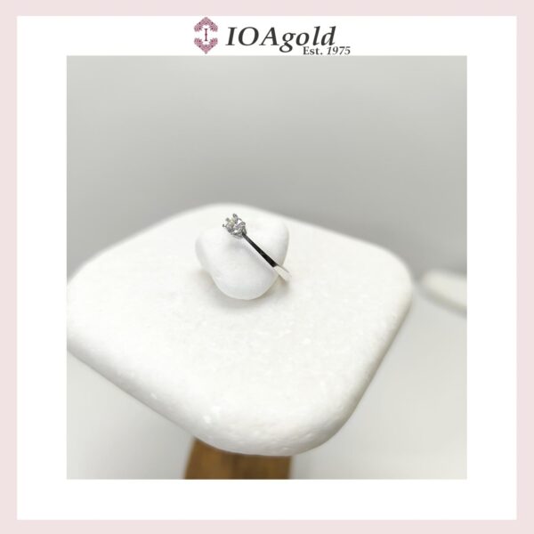 White gold 14κ proposal ring-M.R.DA-1