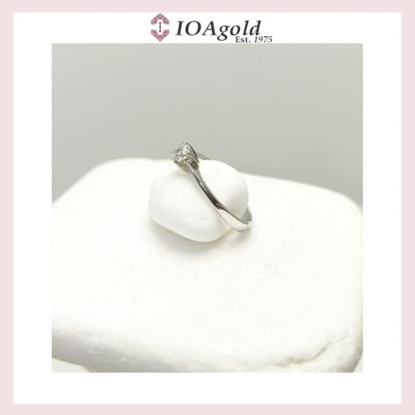 White gold 14κ proposal ring-M.R.DA-3