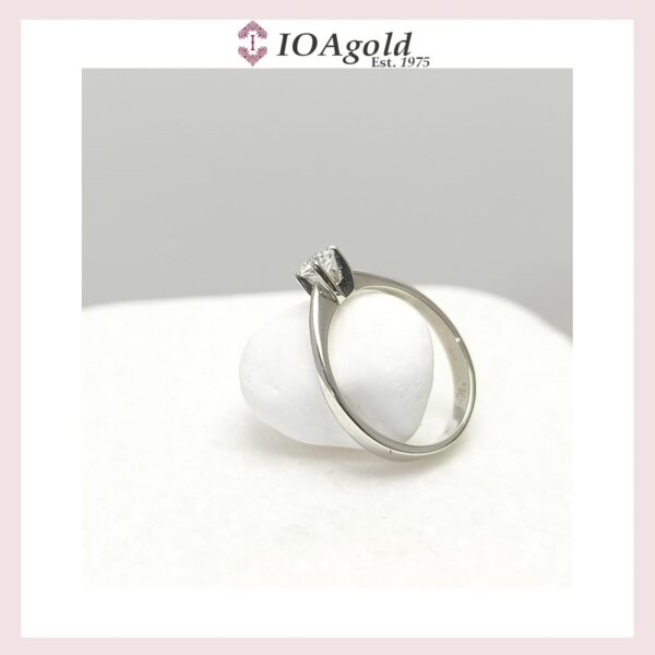 White gold 14κ proposal ring-M.R.DA-4