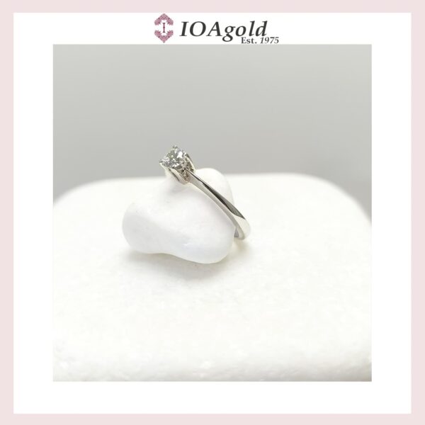 White gold 14κ proposal ring-M.R.DA-5