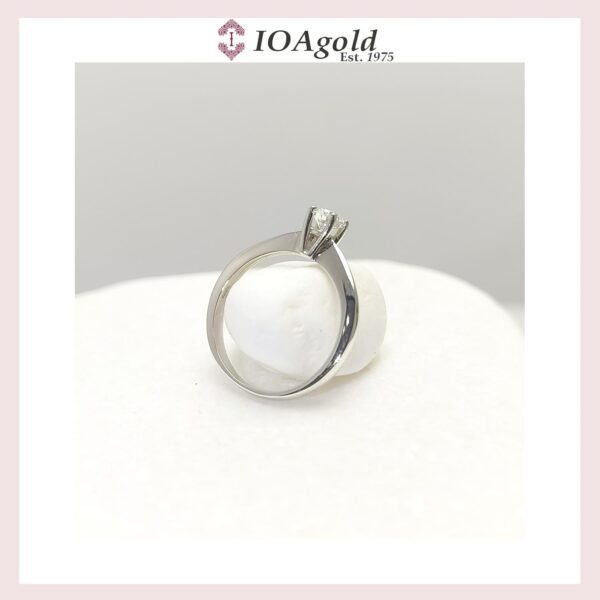 White gold 14κ proposal ring-M.R.DA-5