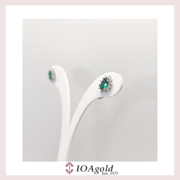 White gold 14k Rosetta earrings – M.da.g.ear 4