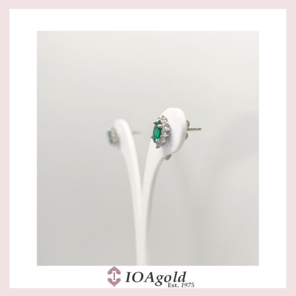 White gold 14k Rosetta earrings – M.da.g.ear 4