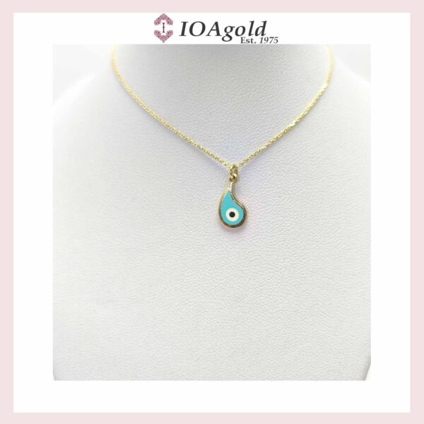 Evil Eye ”Mati” gold pendant – Eye3