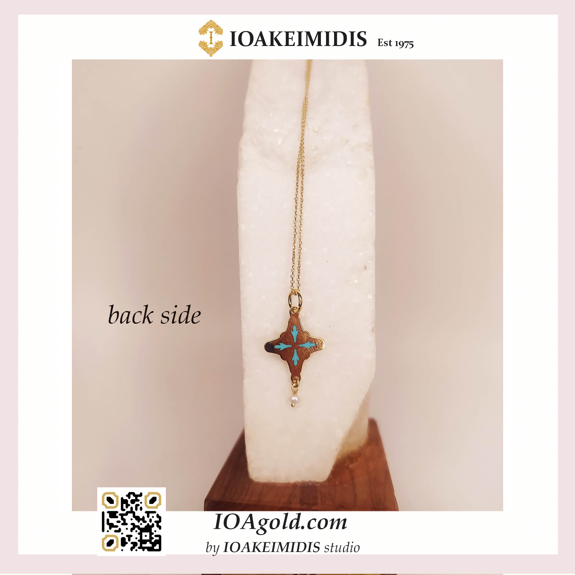 Z.10 C-light blue enamel-frame IOA Z.10 C-light blue enamel-frame IOA