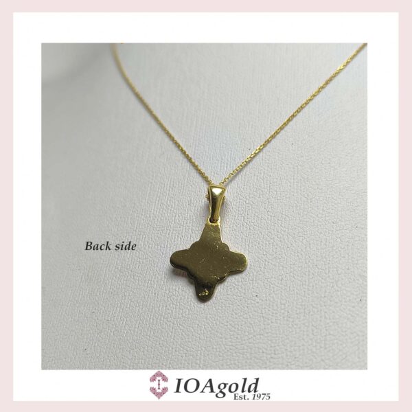 Mother of God – Gold 14k pendant – Crossy F.22 medium