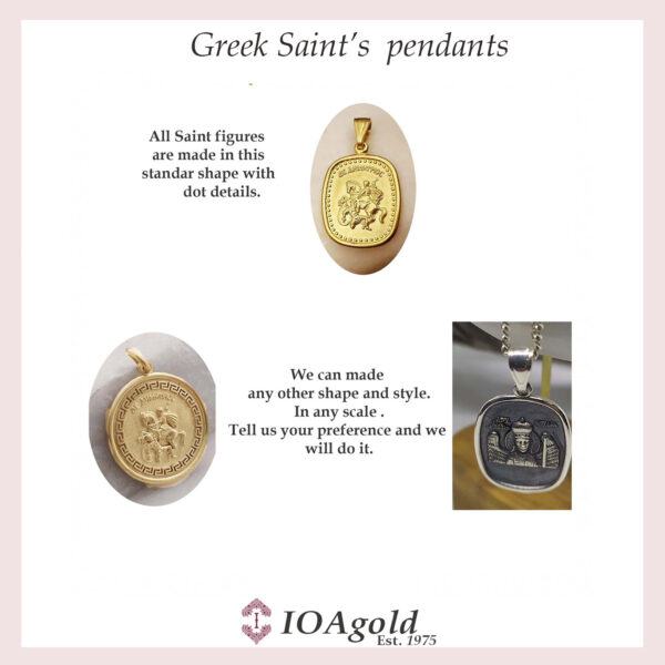 Saint pendants